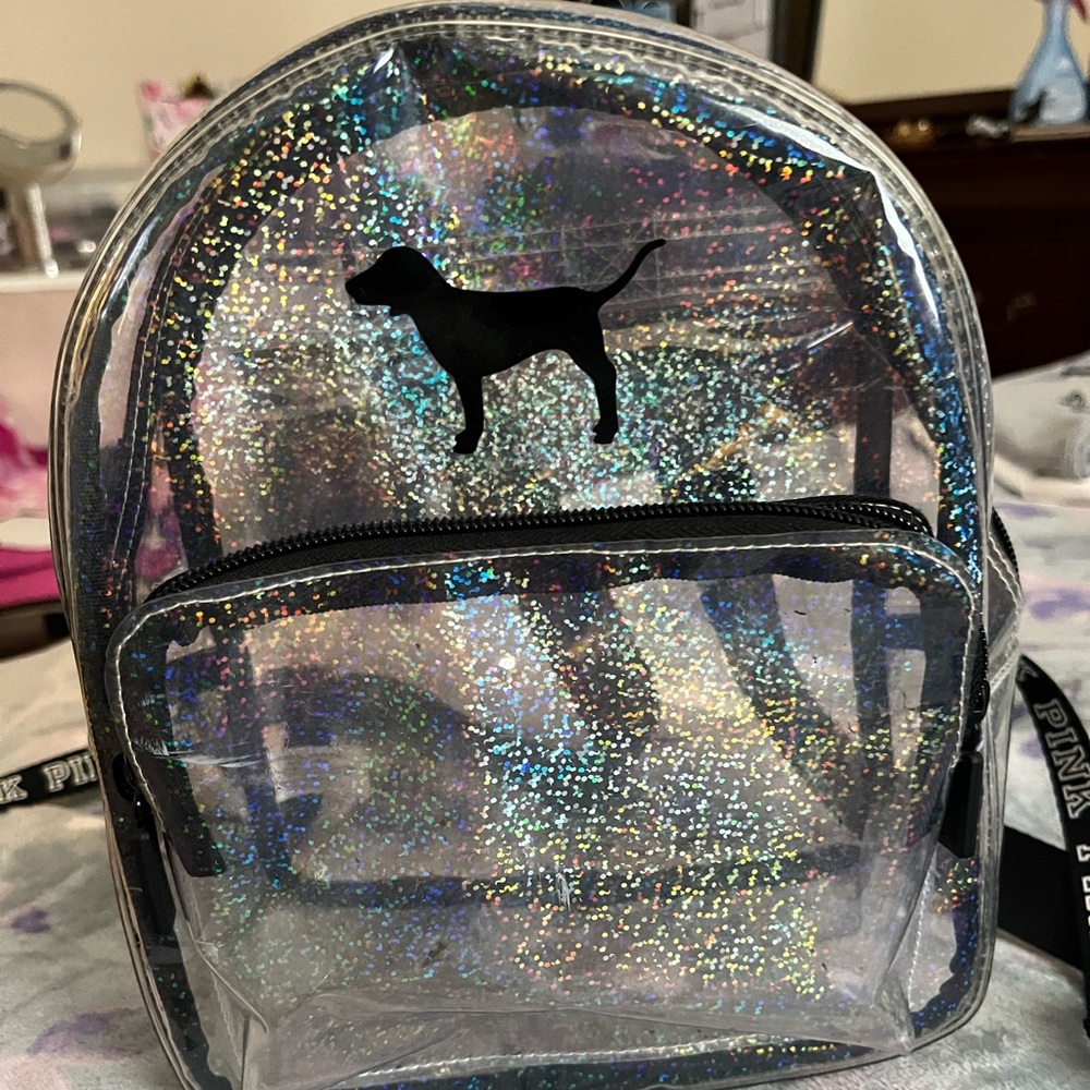 Holographic Clear Mini VS backpack